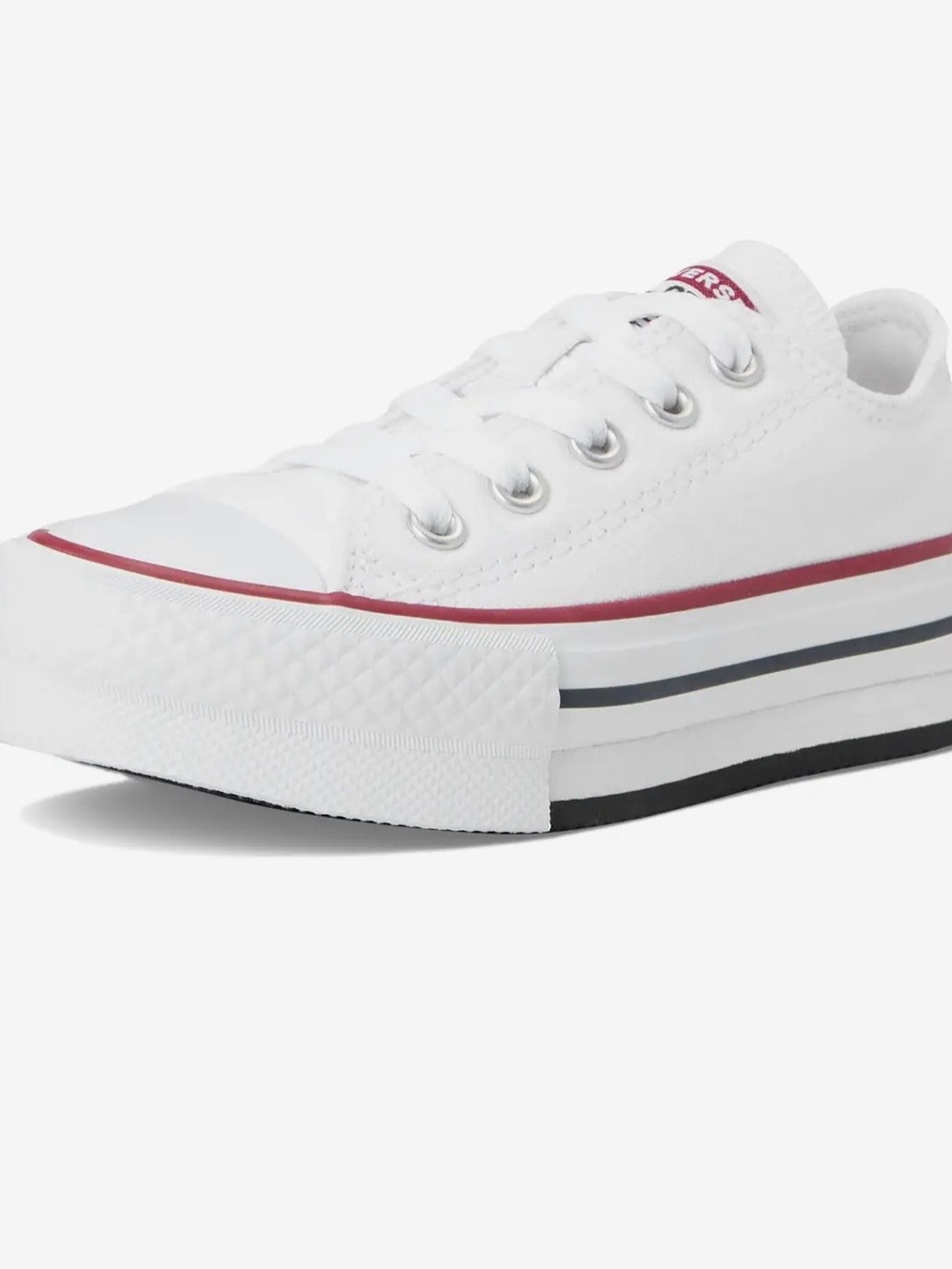 New in Box, Converse White Low-Top Eva Lift Ox Sneaker size 4.5 youth